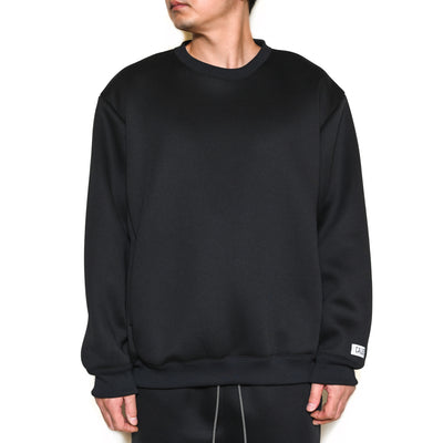 MULTI WAY DOUBLE KNIT CREW NECK SW