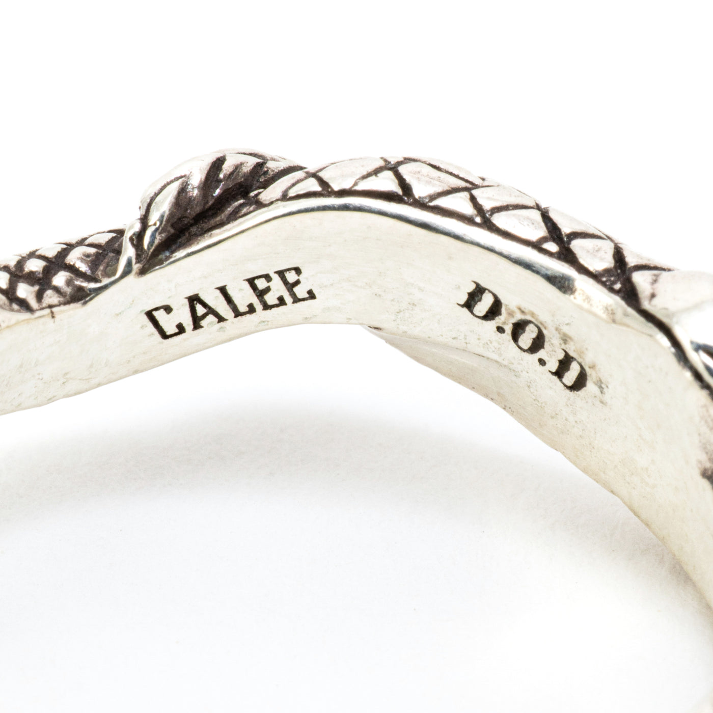 SILVER SNAKE NARROW RING ＜EXCLUSIVE＞ – CALEE ONLINE STORE