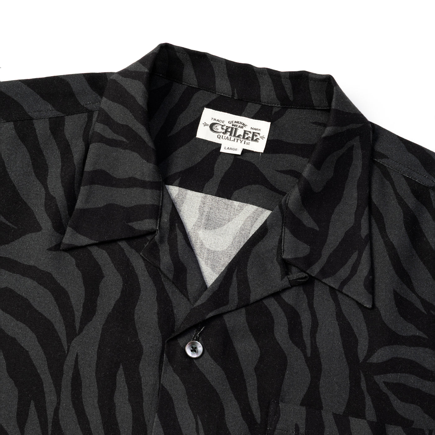 ZEBRA FLAME PATTERN S/S SH＜EXCLUSIVE＞ – CALEE ONLINE STORE