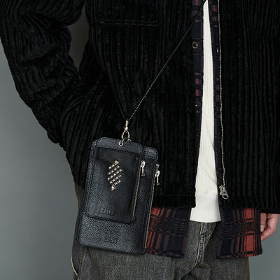 STUDS LEATHER MULTI POUCH ＜REGULAR＞