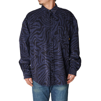 ZEBRA PATTERN CORDUROY OVER SH