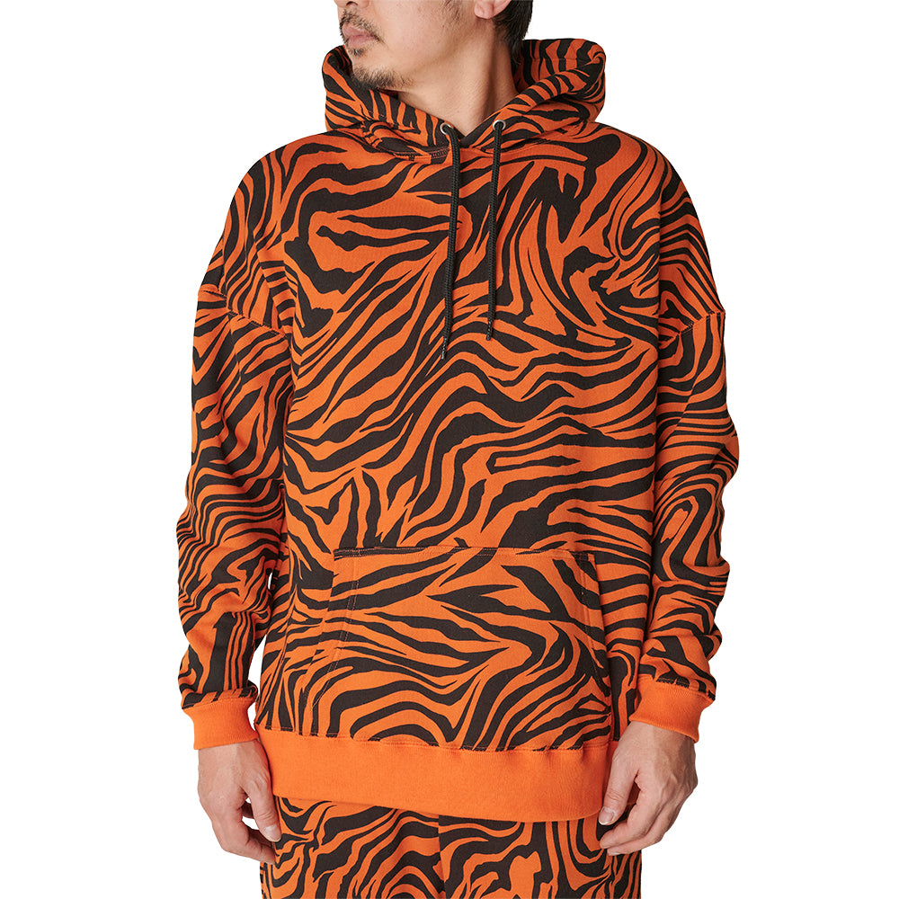 ZEBRA PATTERN DROP PULLOVER HD