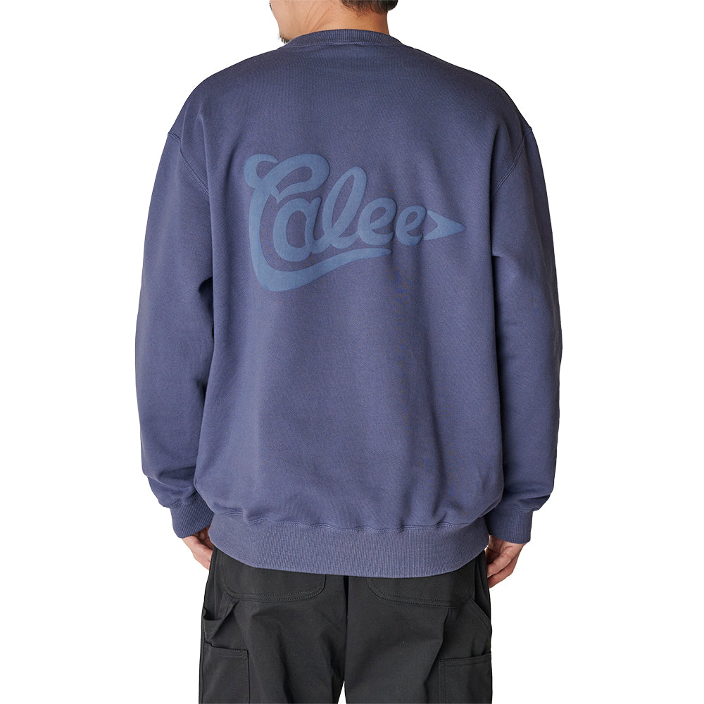 CALEE FOAMING LOGO CREW NECK SW