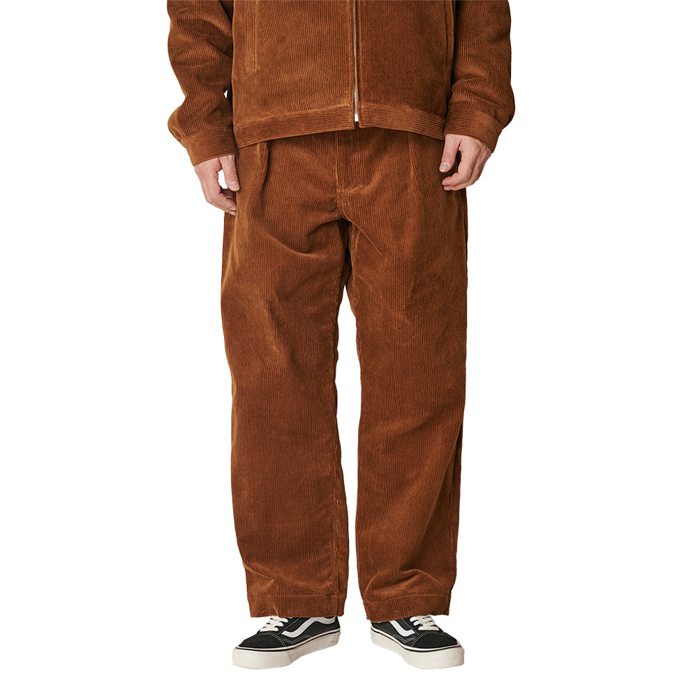 8w COURDUROY TUCK WIDE SLACKS