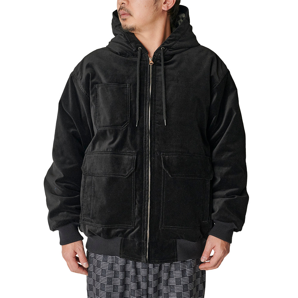 VINTAGE TYPE VELVETEEN DROP FIELD JACKET – CALEE ONLINE STORE