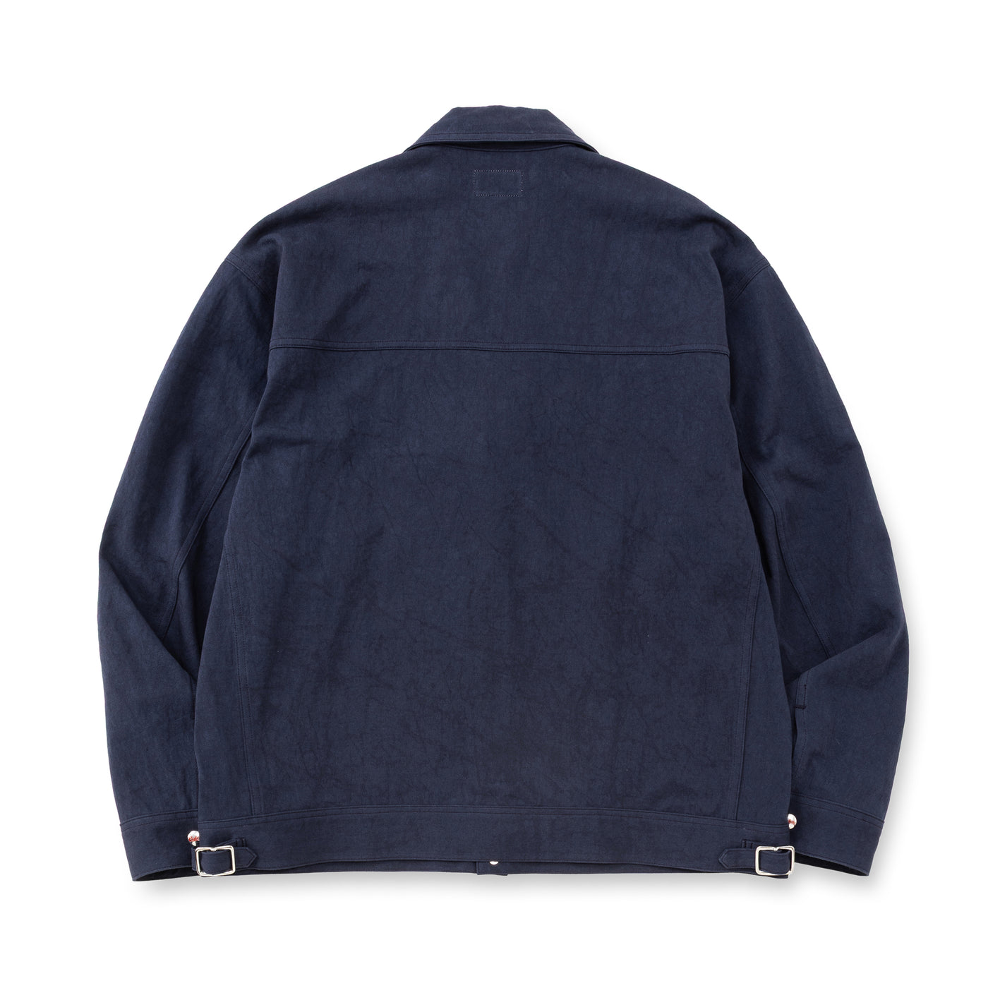 SLUB SATIN OPEN COLLAR JACKET – CALEE ONLINE STORE