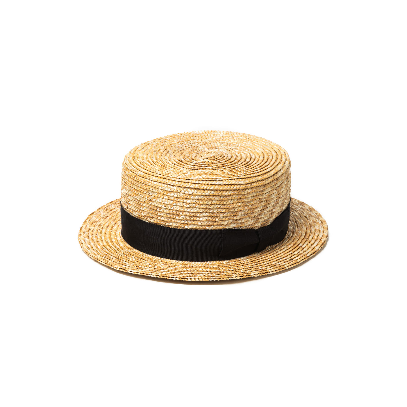 STRAW BOATER HAT