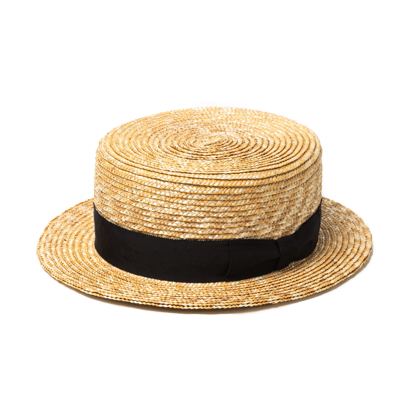 STRAW BOATER HAT