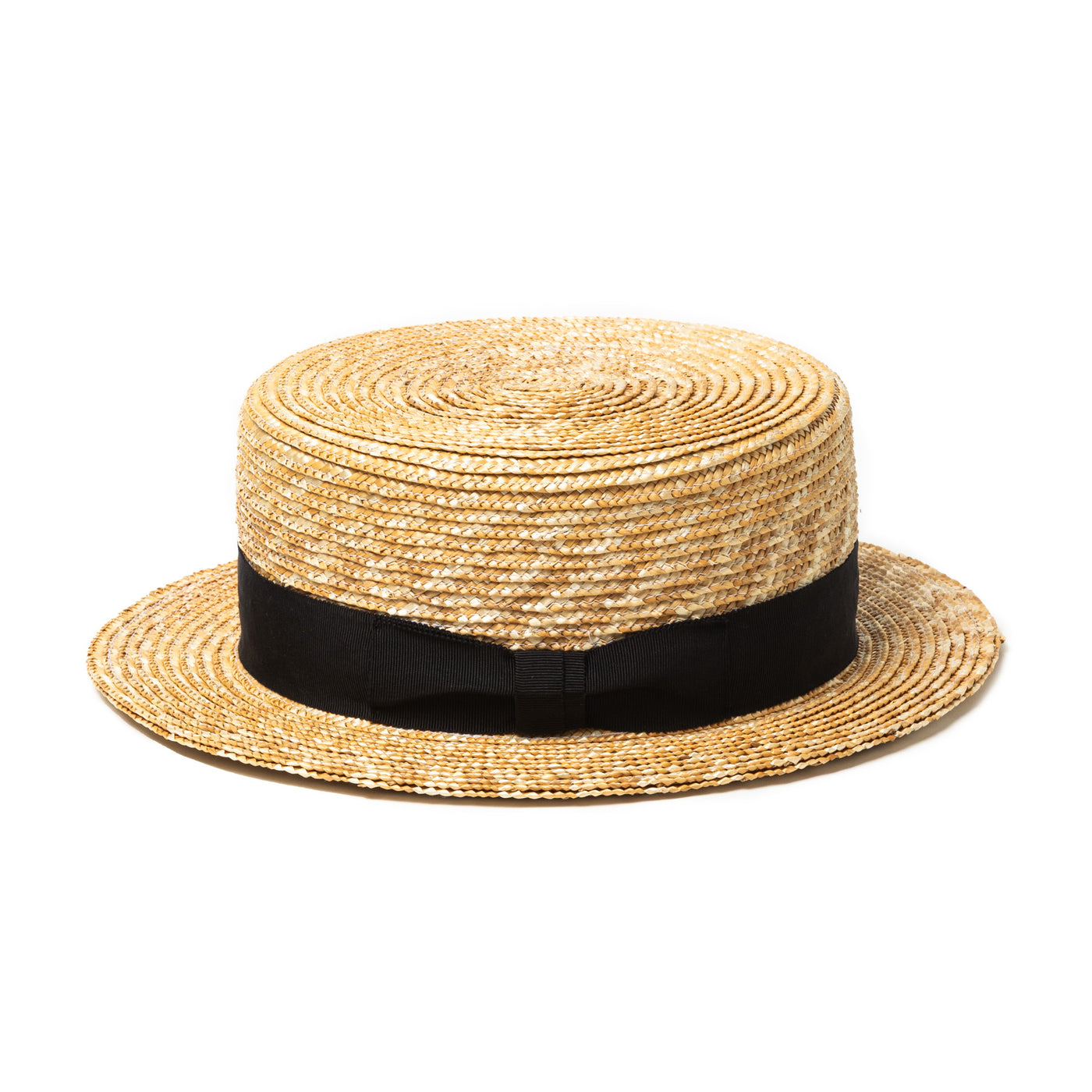 STRAW BOATER HAT