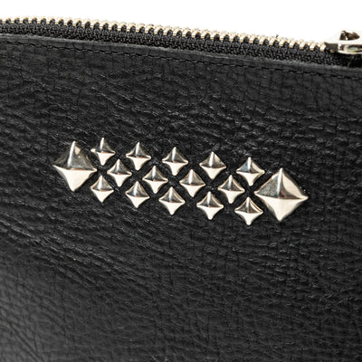 STUDS LEATHER WALLET POUCH