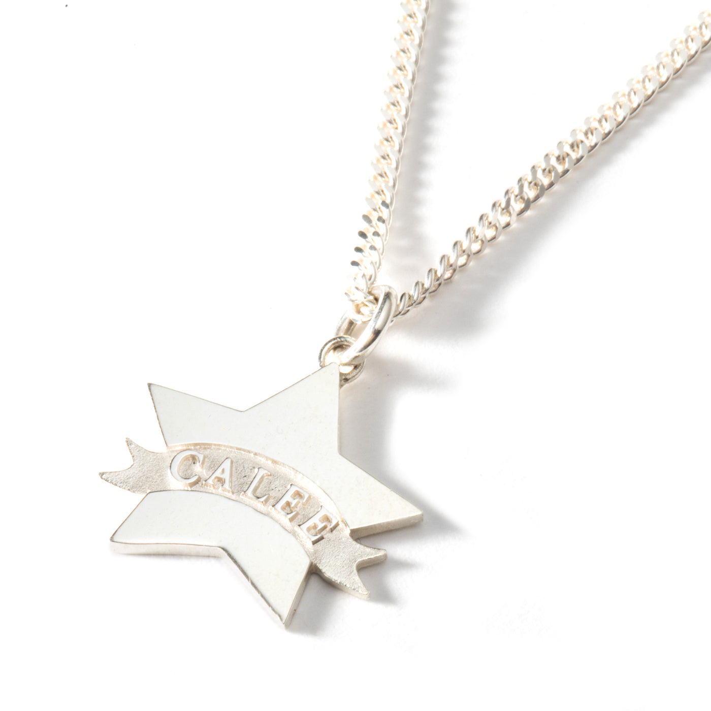 SILVER STAR NECKLACE