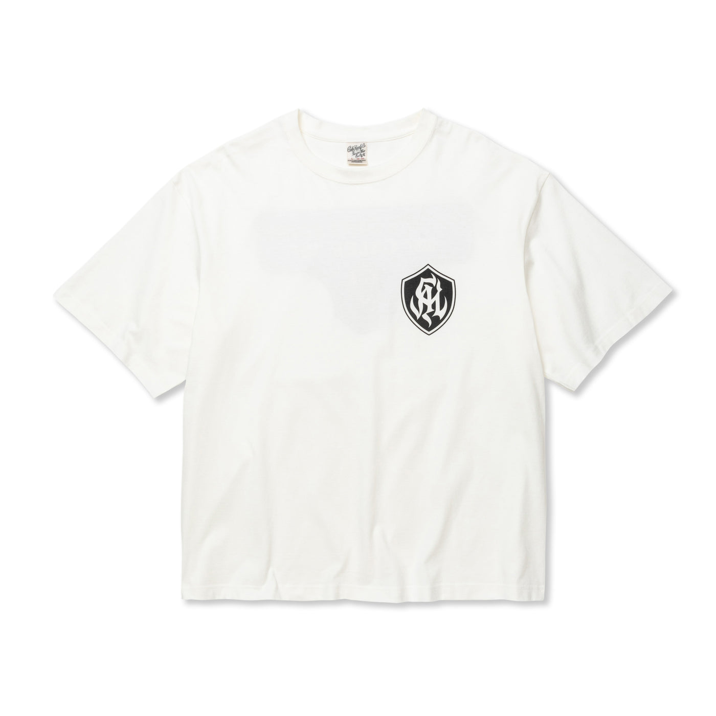 DROP SHOULDER S.V.D.S.H LOGO TEE ＜NATURALLY PAINT DESIGN＞