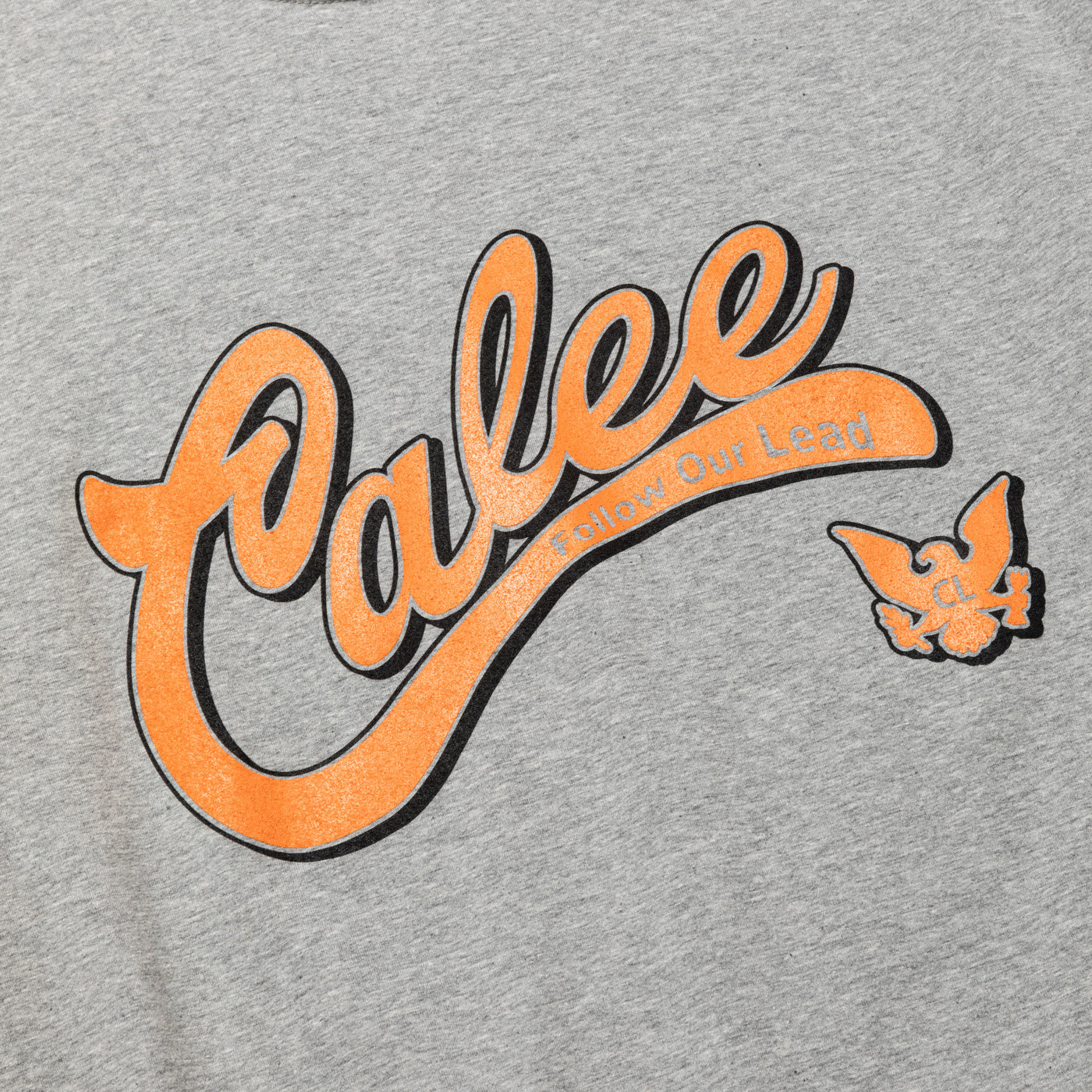 STRETCH CALEE COLLAGE LOGO TEE