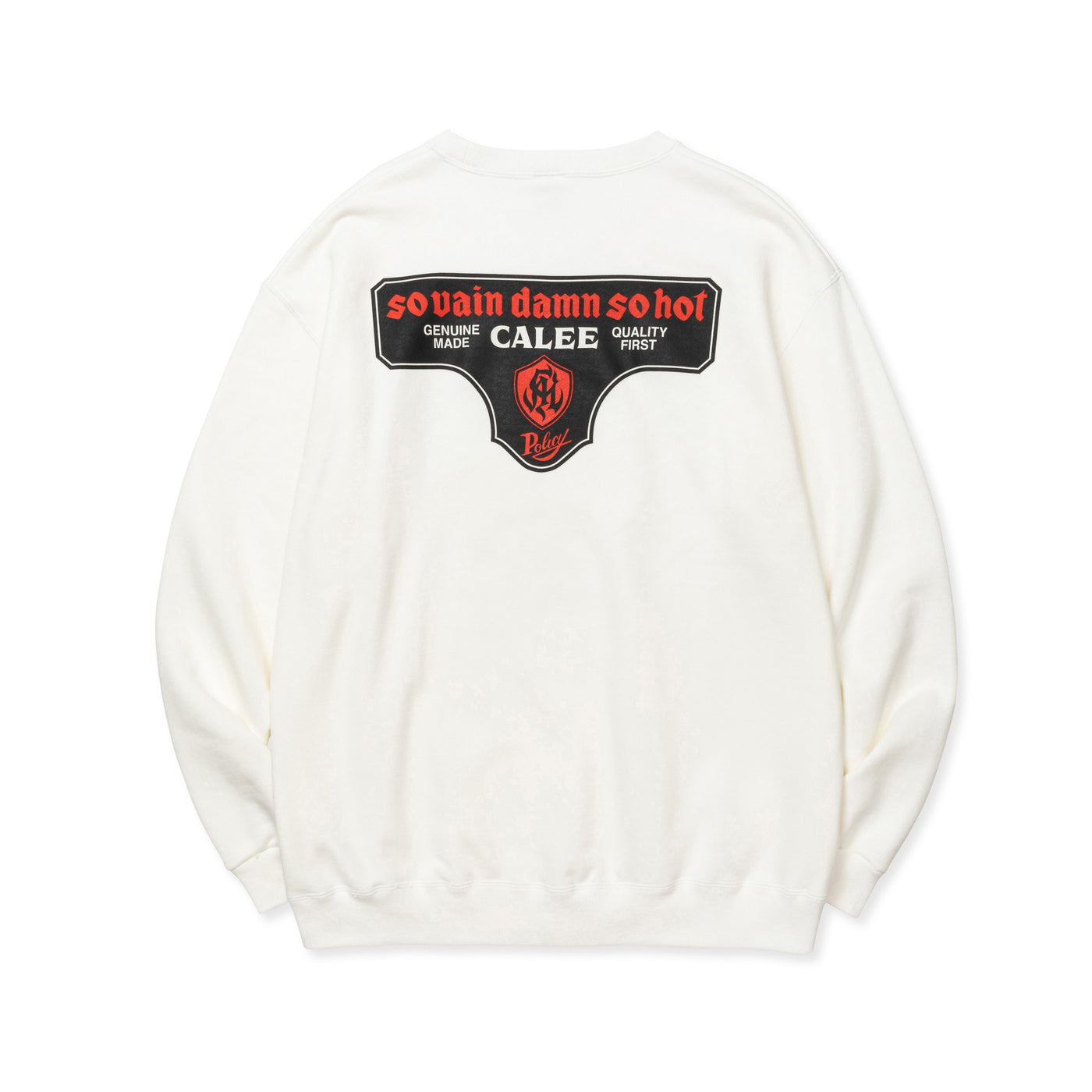 S.V.D.S.H LOGO CREW NECK SW ＜NATURALLY PAINT DESIGN＞