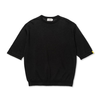 × EYYA L/N DROP SHOULDER S/S SPRING KNIT SW