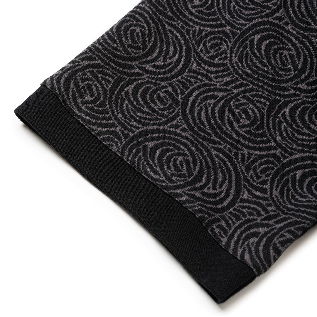 SPIRAL PATTERN JACQUARD SH – CALEE ONLINE STORE
