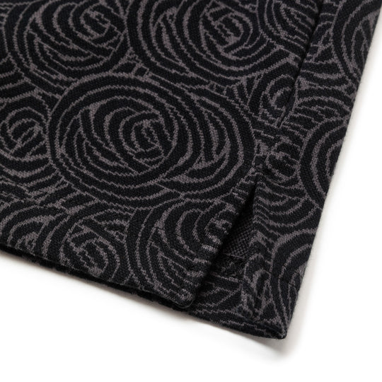 CALEE コート　スパイラル柄 CALEE】SPIRAL PATTERN JACQUARD JACKET【ジャガードジャケット