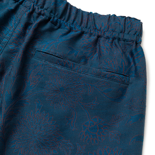 FLOWER JACQUARD EASY TROUSERS – CALEE ONLINE STORE