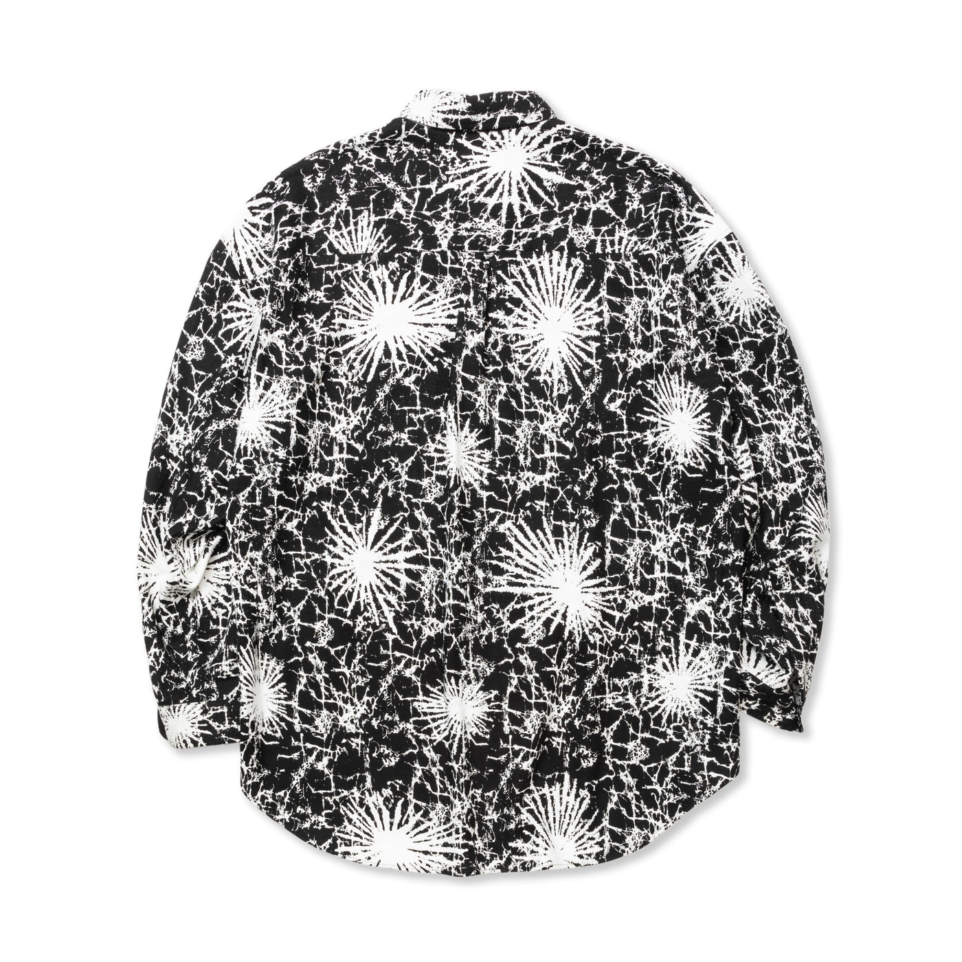 BATIK PATTERN OVER SHILHOUETTE L/S SH