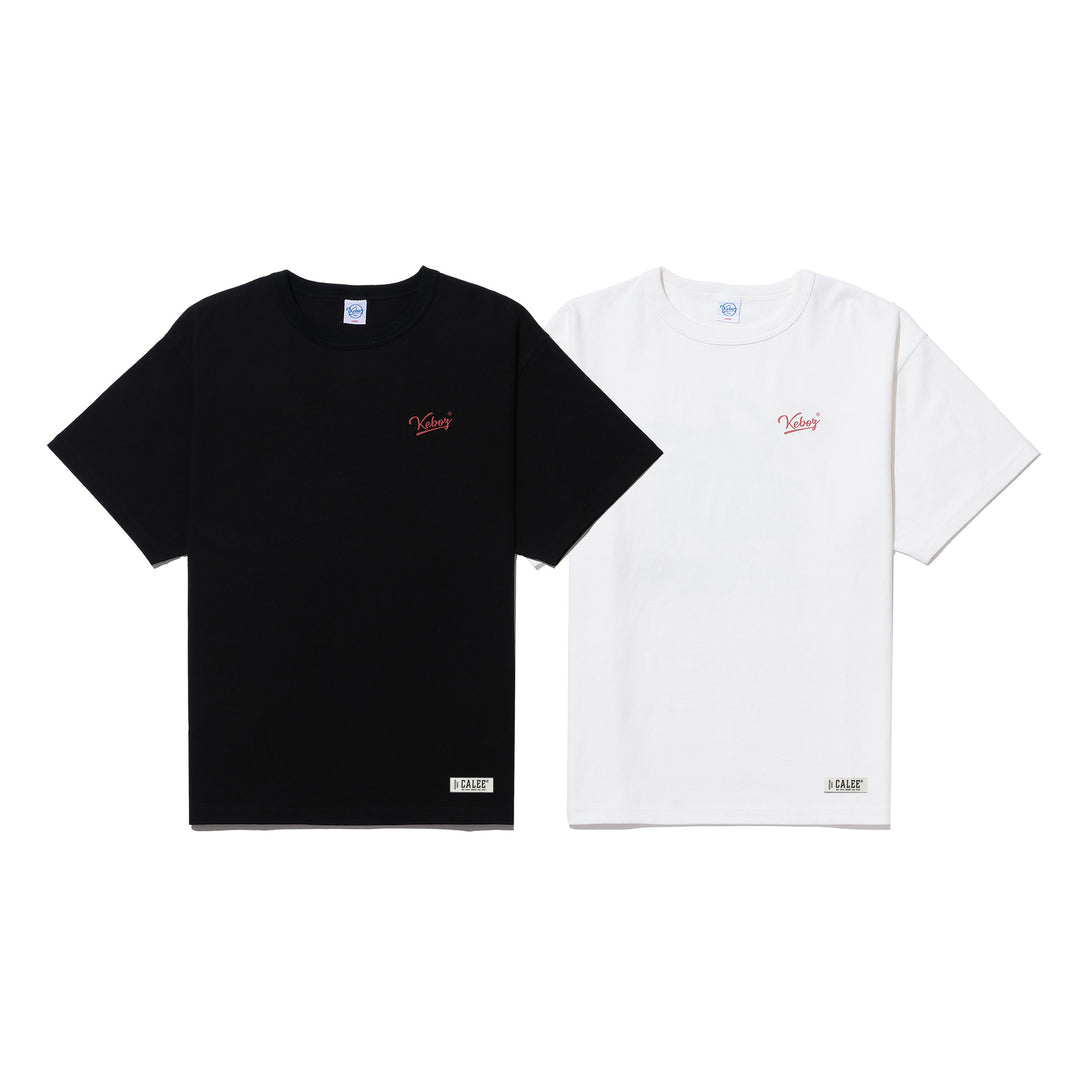 【KEBOZ】CALEE × KEBOZ STORE LOGO S/S TEE CALEE - × KEBOZ STORE LOGO S/S TEE (WHITE) / × ケボズ ストア