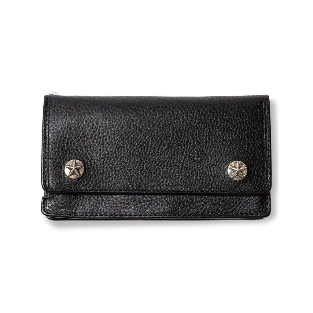 廃盤。CALEE/ SILVER STAR CONCHO LEATHER 財布 SILVER STAR CONCHO LEATHER LONG WALLET – CALEE ONLINE STORE