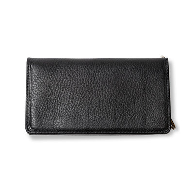 SILVER STAR CONCHO LEATHER LONG WALLET