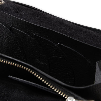 SILVER STAR CONCHO LEATHER LONG WALLET