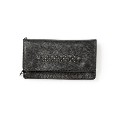 BLACK STUDS LEATHER LONG WALLET＜EXCLUSIVE＞