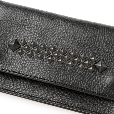 BLACK STUDS LEATHER LONG WALLET＜EXCLUSIVE＞