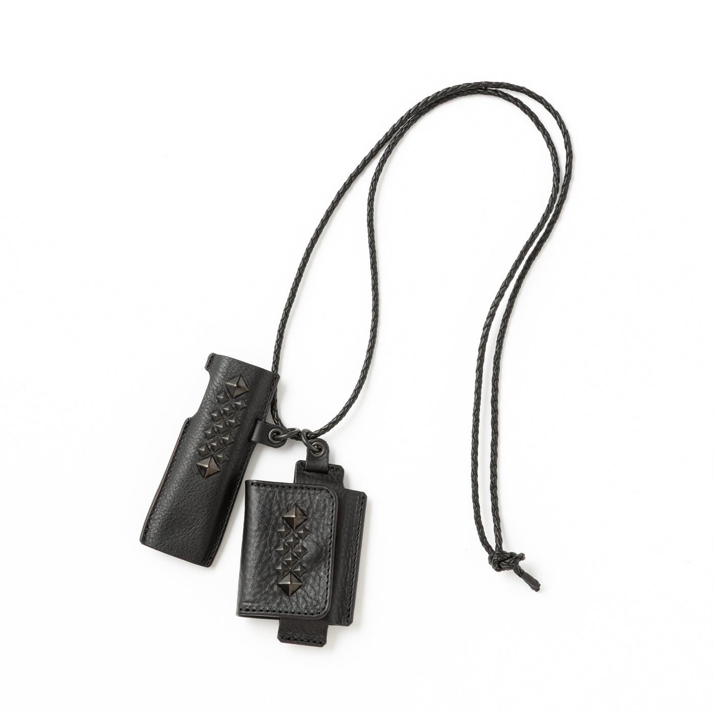 BLACK STUDS LEATHER IQOS & HEAT STICK CASE ＜EXCLUSIVE＞