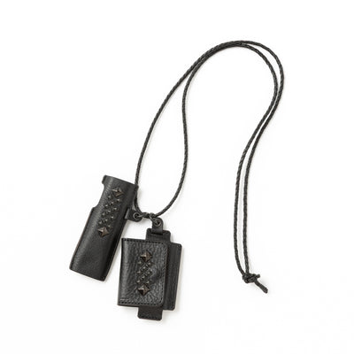 BLACK STUDS LEATHER IQOS & HEAT STICK CASE ＜EXCLUSIVE＞