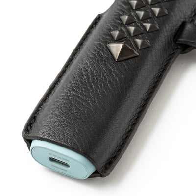 BLACK STUDS LEATHER IQOS & HEAT STICK CASE ＜EXCLUSIVE＞