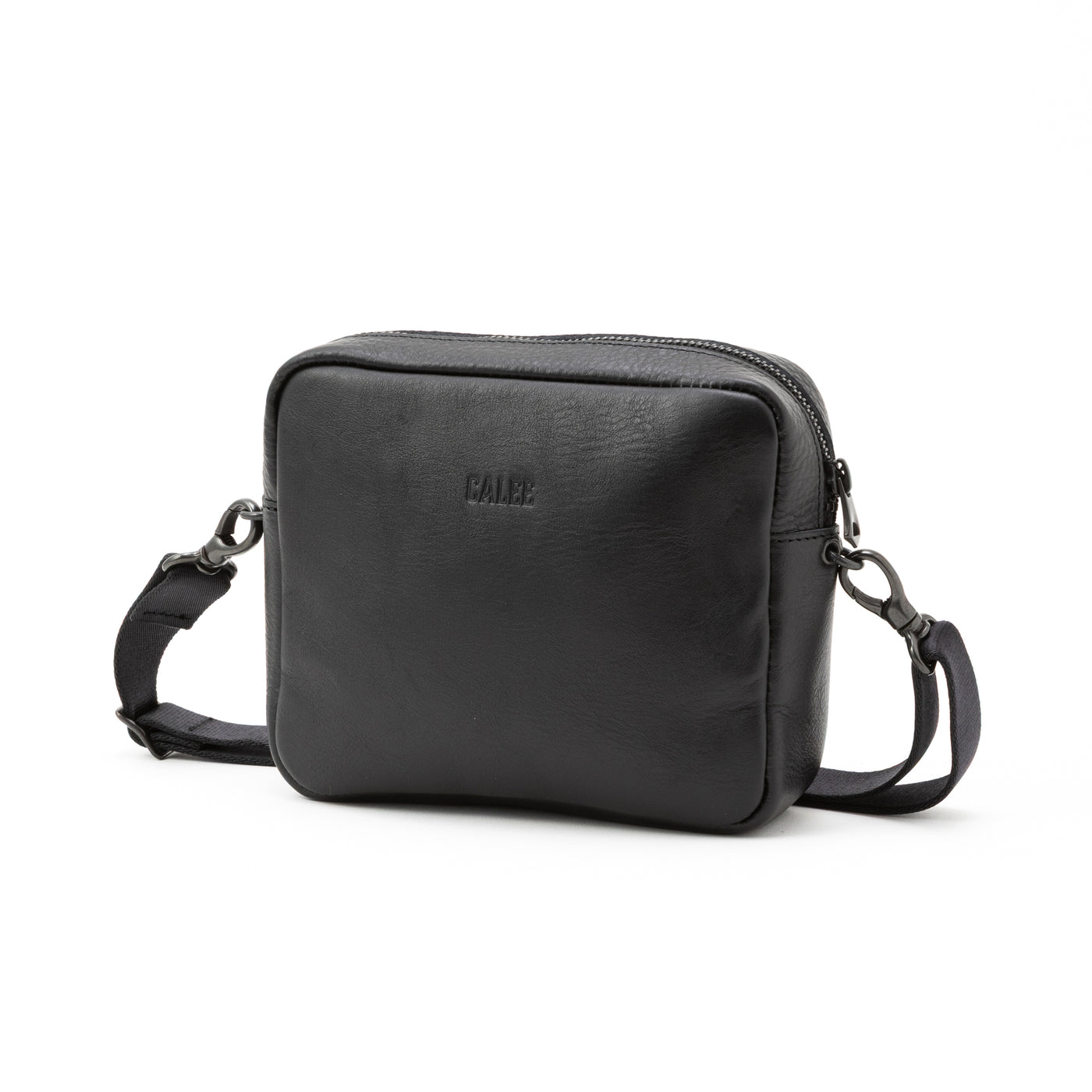 BLACK STUDS LEATHER SHOULDER BAG ＜EXCLUSIVE＞