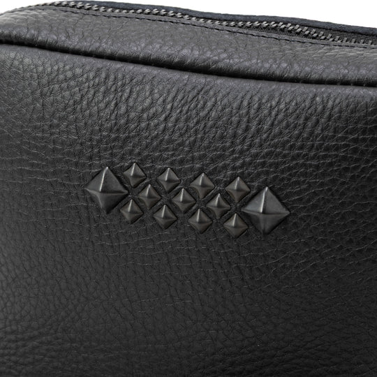 ら*す様 STUDS LEATHER SHOULDER BAG レザー　バッグ BALCK STUDS LEATHER SHOULDER BAG ＜EXCLUSIVE＞ – CALEE