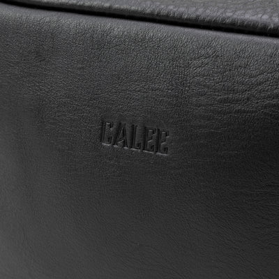 BLACK STUDS LEATHER SHOULDER BAG ＜EXCLUSIVE＞