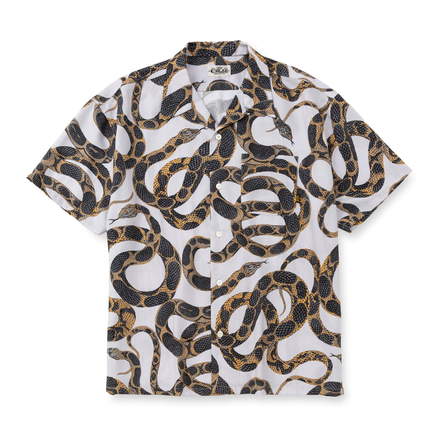 ALLOVER SNAKE PATTERN S/S SH – CALEE ONLINE STORE