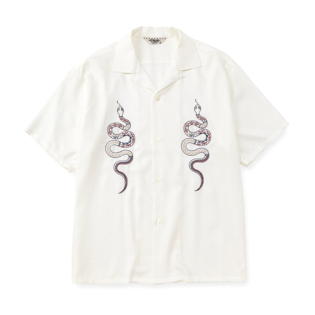 EMBROIDERY SNAKE S/S SH – CALEE ONLINE STORE
