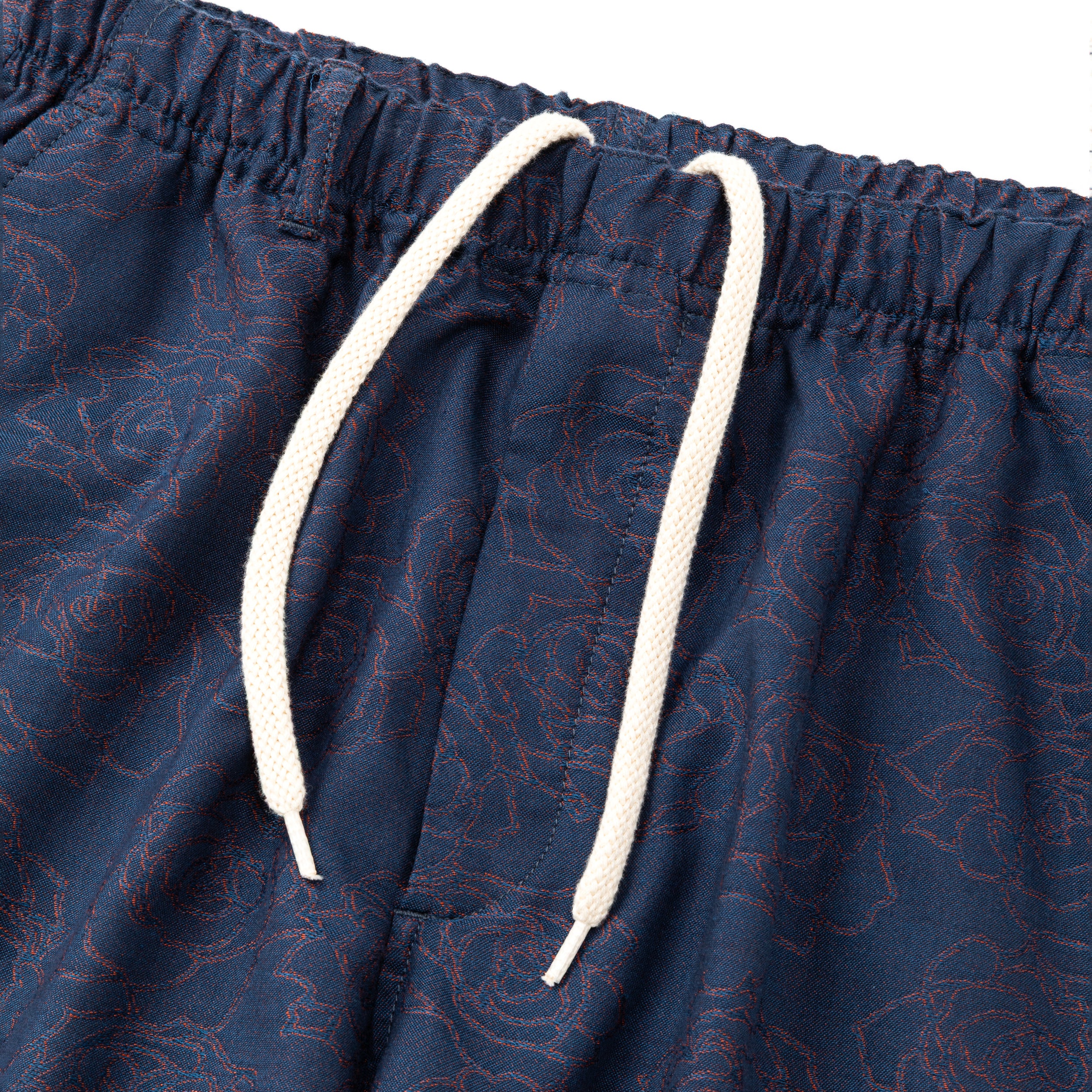 ROSE PATTERN JACQUARD RELAX PANTS – CALEE ONLINE STORE