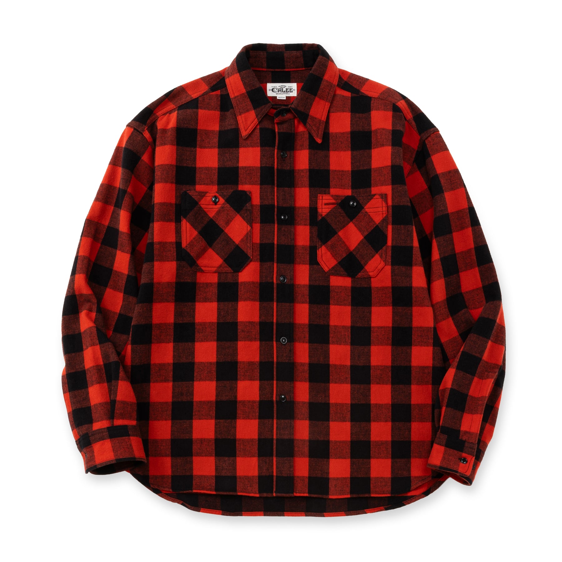 VINTAGE TYPE BLOCK CHECK SH – CALEE ONLINE STORE