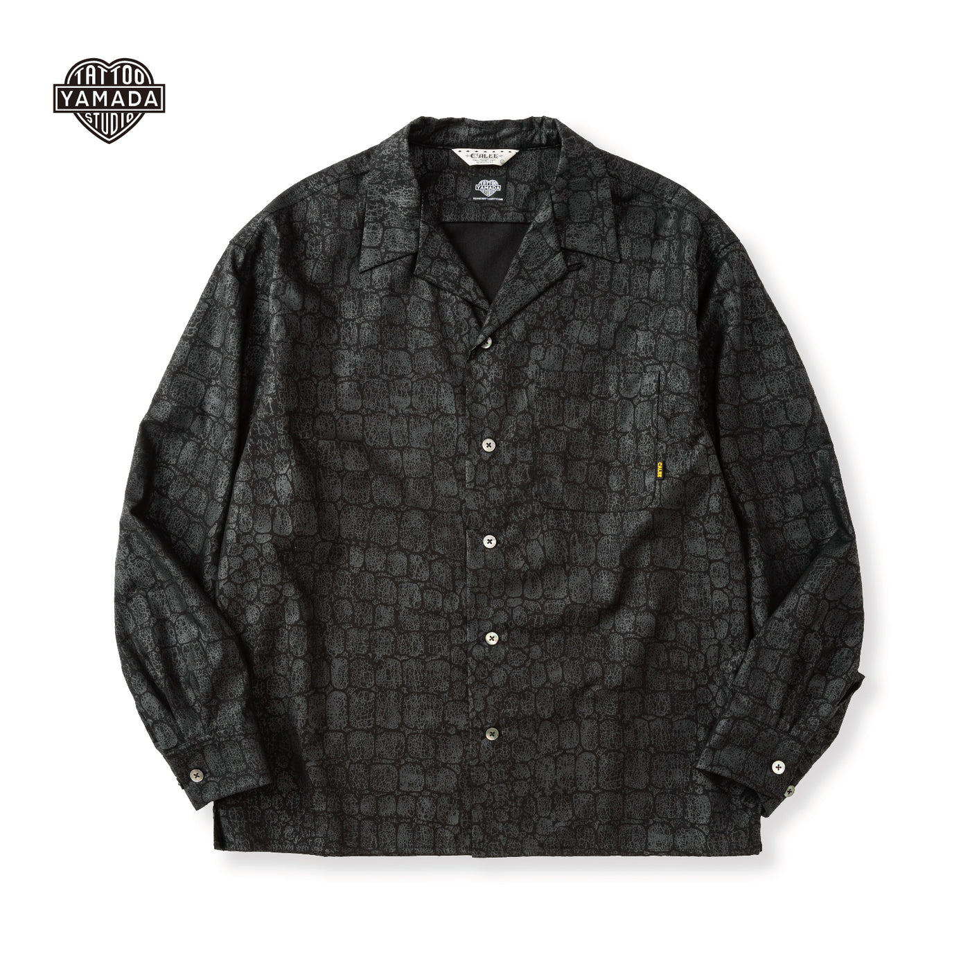 × TSY CROCODILE PATTERN SHIRT