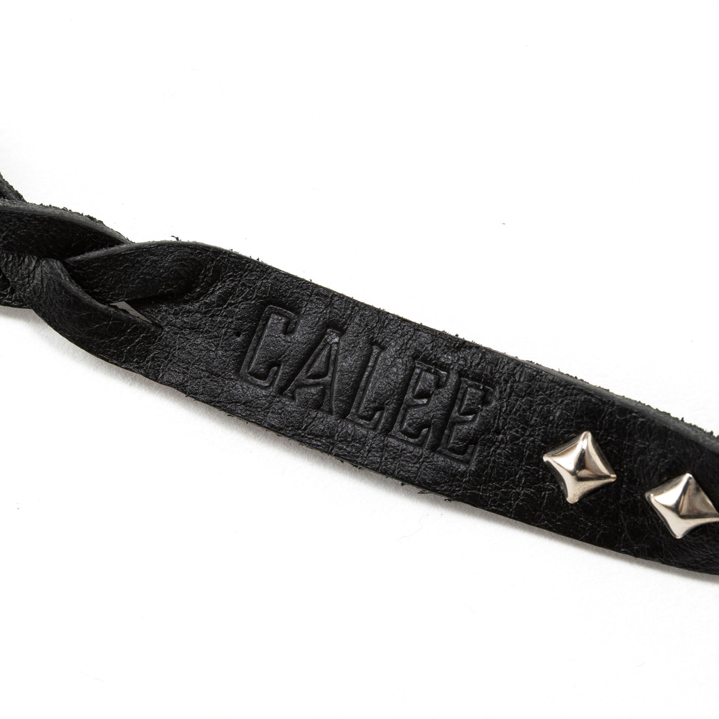 STUDS LEATHER WRIST STRAP – CALEE ONLINE STORE