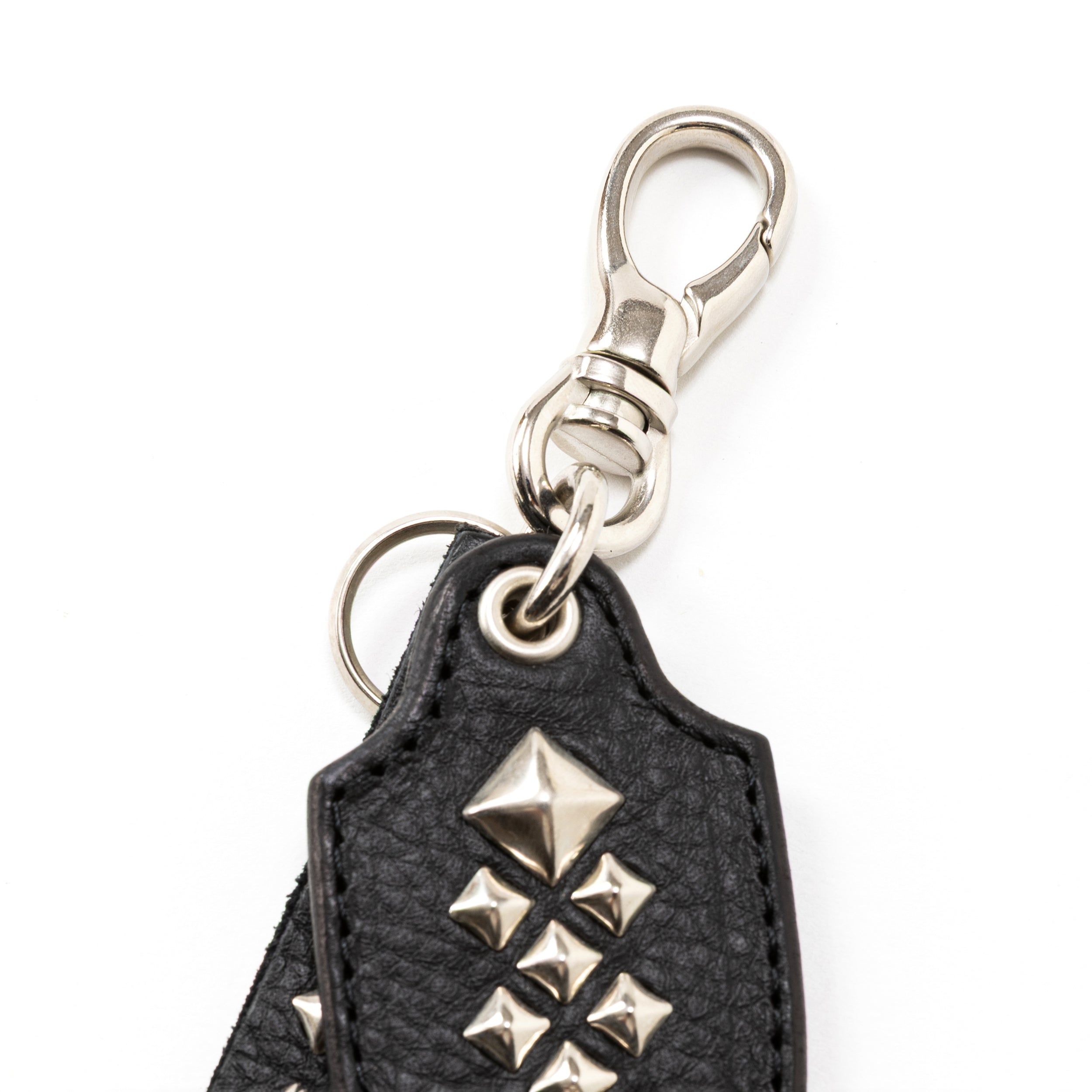 STUDS LEATHER LONG KEY RING – CALEE ONLINE STORE