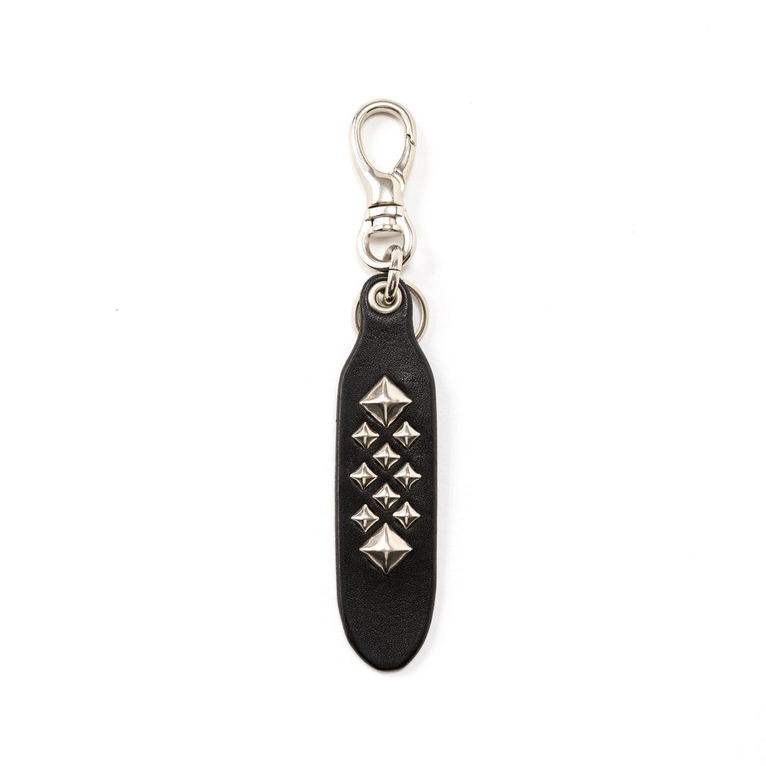 STUDS LEATHER KEY RING ＜TYPE C＞ – CALEE ONLINE STORE