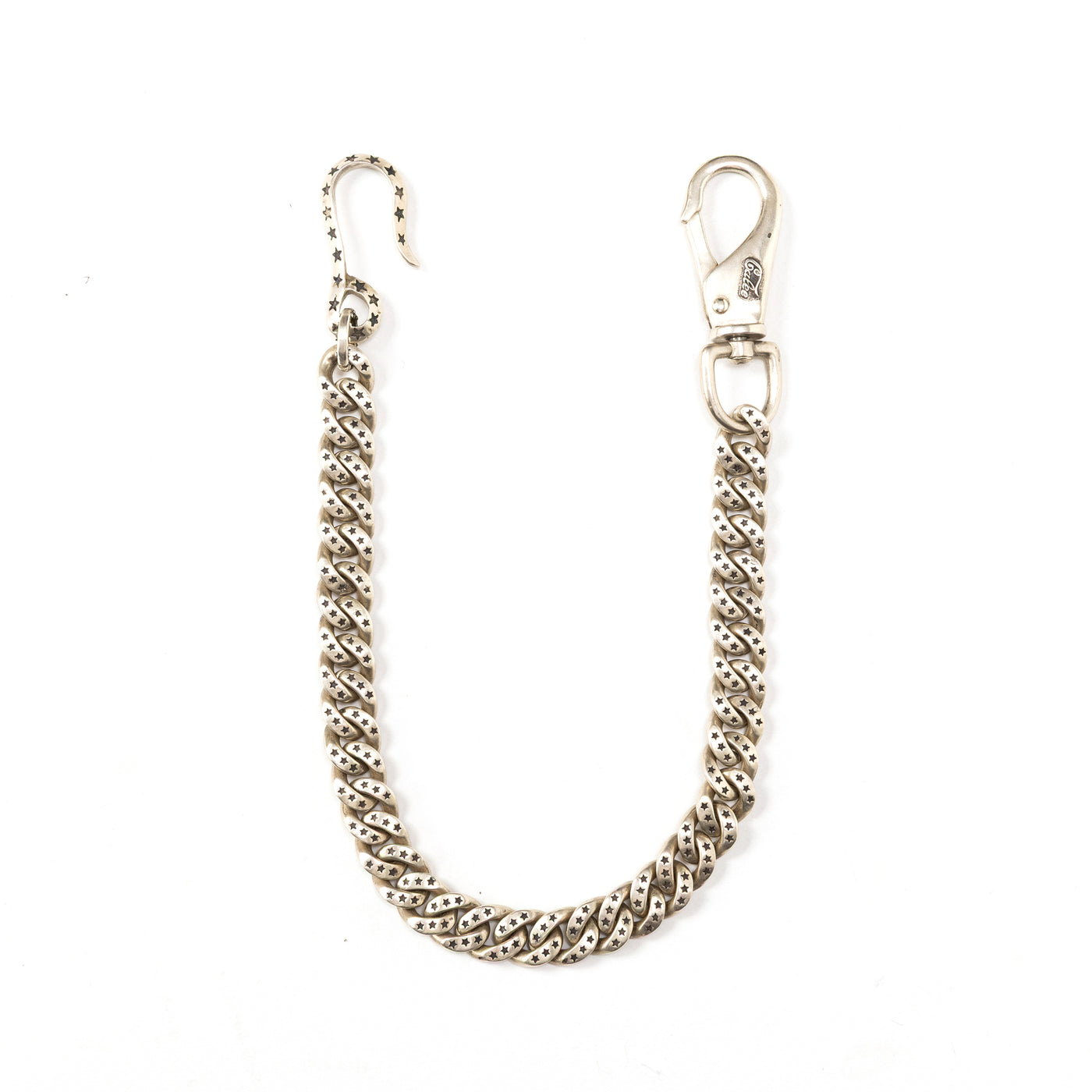 まもなく掲載終了CALEE SILVER STAR WALLET CHAIN SILVER STAR CONCHO