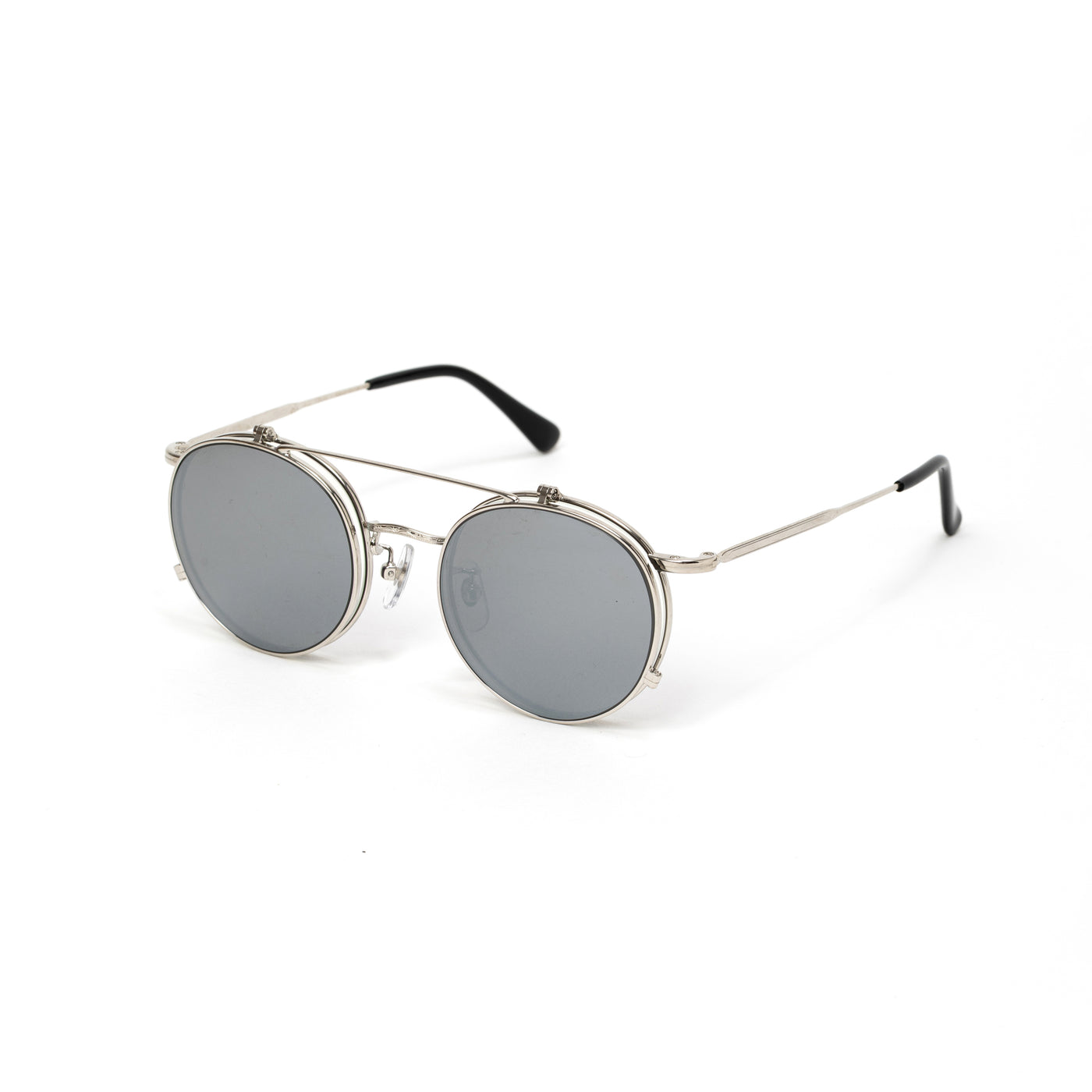 CALEE サングラス FLIP UP TYPE CIRCLE METAL GLASSES ＜MIRROR LENS＞ – CALEE ONLINE STORE