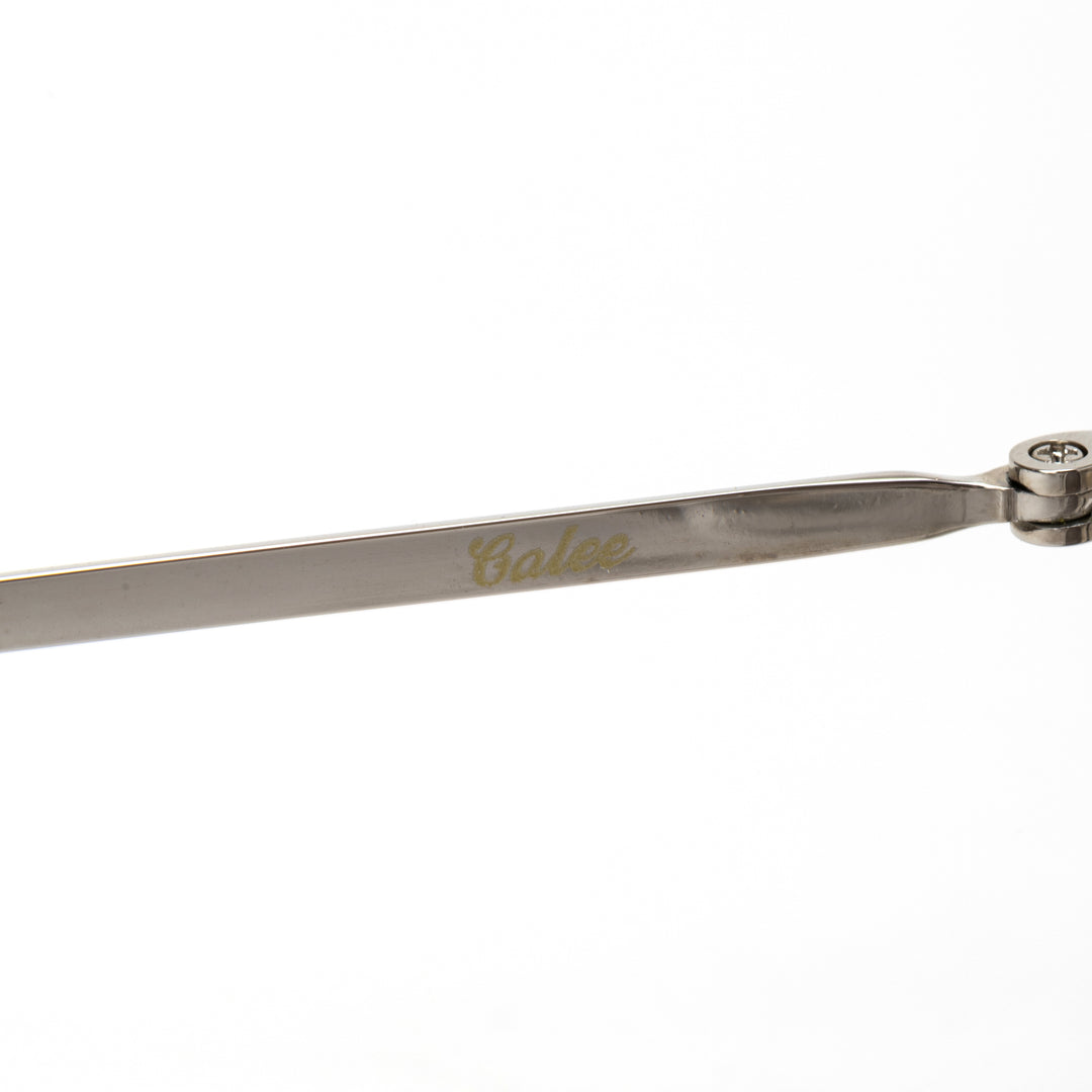FLIP UP TYPE CIRCLE METAL GLASSES ＜MIRROR LENS＞ – CALEE ONLINE STORE