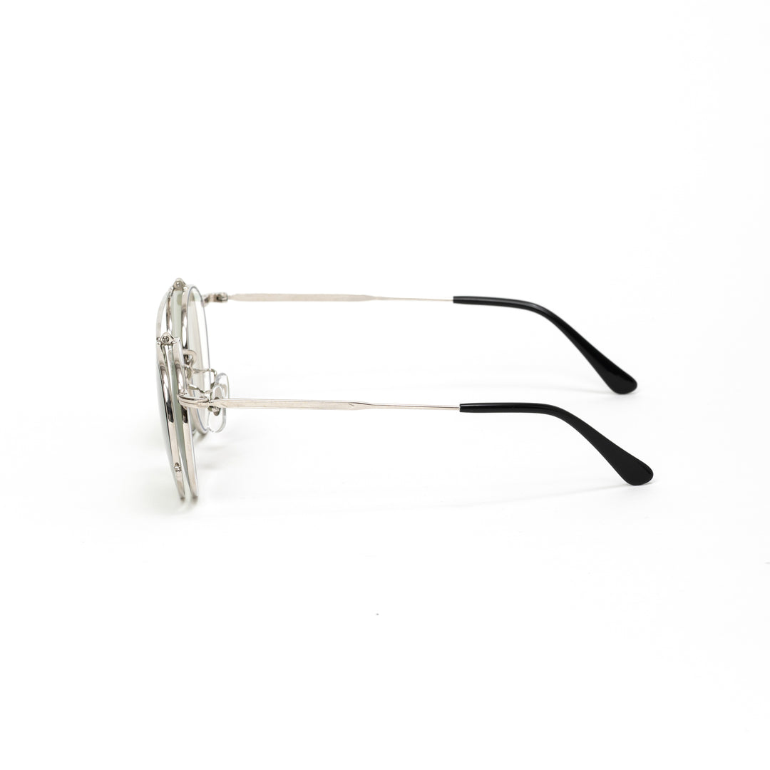 FLIP UP TYPE CIRCLE METAL GLASSES – CALEE ONLINE STORE