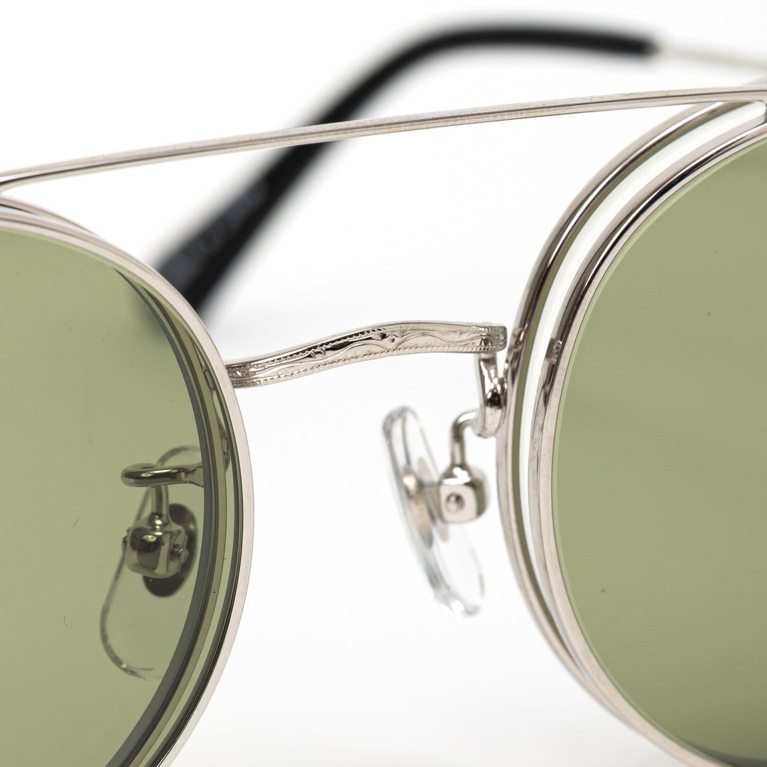 FLIP UP TYPE CIRCLE METAL GLASSES – CALEE ONLINE STORE