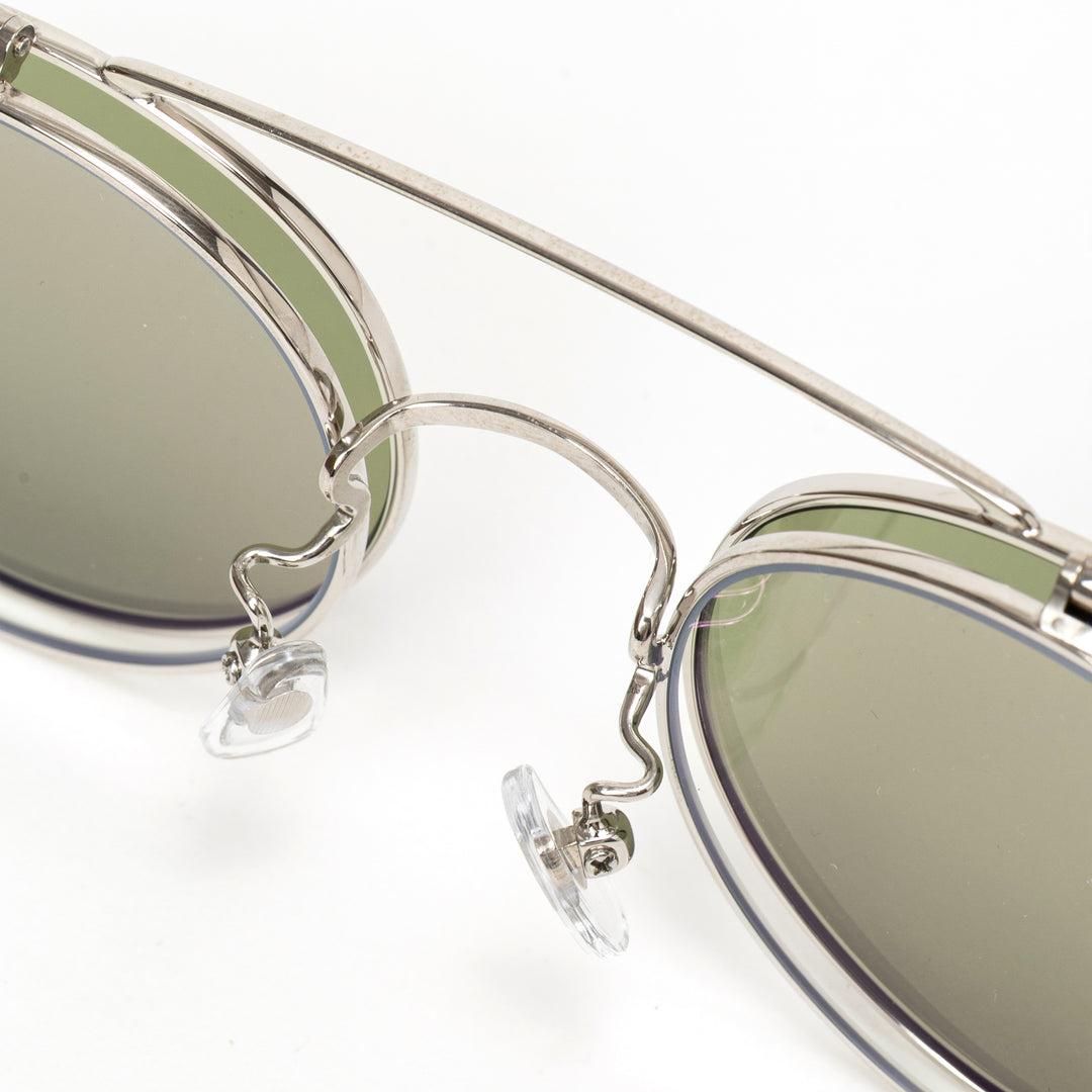 FLIP UP TYPE CIRCLE METAL GLASSES – CALEE ONLINE STORE