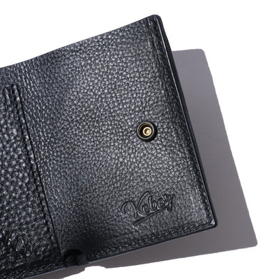 CALEE × KEBOZ STUDS LEATHER MULTI WALLET